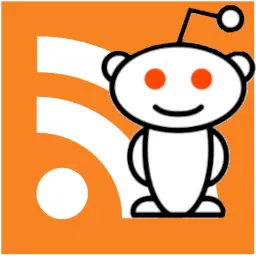 Die beiden Logos von RSS und Reddit vereint